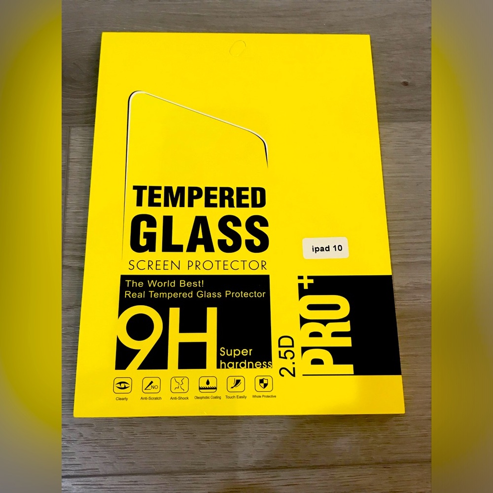 Tempered Glass Screen Protector for iPad